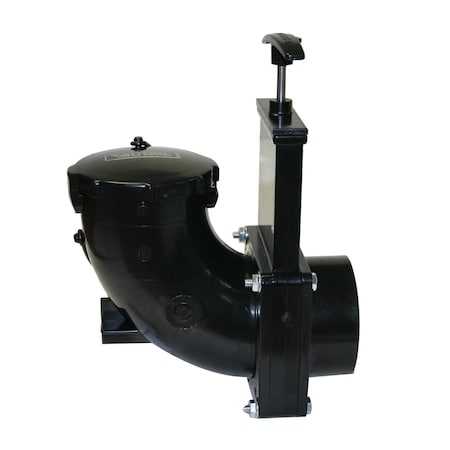 Valterra ELL 90 DEGREES ROTATING VALVE, 3IN SPIGOT X 3IN BAYONET CAP T70A